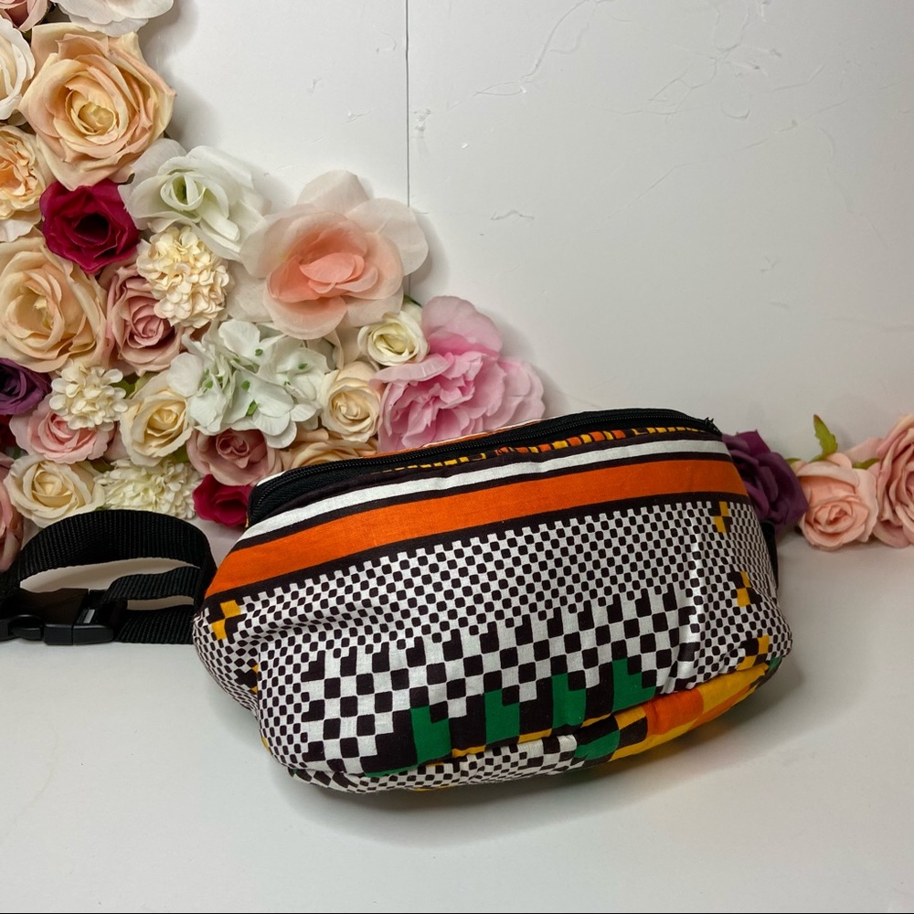 African Print Fanny Pack